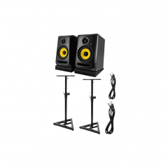 Krk - Pack Classic 5 Monitor (la paire) + Supports hauts