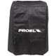 Housse rembourrée Proel V12Free pour protéger votre système de sonorisation portable. Couleur noire, résistante et pratique pour le transport.