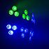 Pack LED PAR DJ BoomTone : 6 projecteurs multicolores avec Strobe et télécommande. Idéal pour clubs, soirées et événements mobiles.
