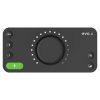 Interface audio USB Audient EVO 4 : 2 entrées/sorties, préamplis transparents, convertisseurs AKM, idéale pour home studio et enregistrement mobile.