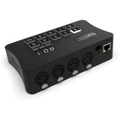 Interface DMX USB SUNLITE EC, 1024 canaux live et 512 Stand Alone. Compatible PC/Mac avec Sunlite Suite 3 Express pour un contrôle précis.