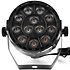 Par LED BoomTone DJ Party Par 123 : 12x3W RGB, strobe, dimmer, télécommande et modes auto, DMX ou sonore. Idéal pour soirées, DJ et effets scéniques.