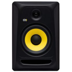 Pack Krk Classic 7 avec moniteurs de studio KRK et supports hauts, pour un son clair, précis et puissant, idéal mixage et mastering pro.