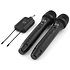 Micro sans fil Mac Mah W-UHF 200 M : double micro et récepteur inclus, portée 50-80 m, idéal karaoké, mariages, conférences et clubs.
