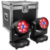 Pack lyres Wash LED Mac Mah : 2 MAC WASH 740Z avec zoom motorisé et flight case. RGBW puissants, idéal pour DJ, scènes et prestations pro.Pack lyres Wash LED Mac Mah : 2 MAC WASH 740Z avec zoom motorisé et flight case. RGBW puissants, idéal pour DJ, scènes et prestations pro.