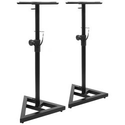 Pack Krk Classic 7 avec moniteurs de studio KRK et supports hauts, pour un son clair, précis et puissant, idéal mixage et mastering pro.