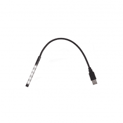 USB LED LIGHT Lampe à col de cygne 5 LED avec prise USB