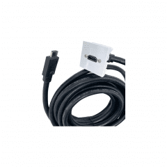 Kit Plastron HDMI cable de 5 m Kit Complet