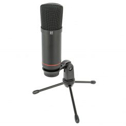 Le microphone professionnel USB LTC STM300 offre qualité sonore, bras ajustable et accessoires complets. Idéal pour streaming et podcast.