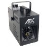 L’AFX HAZE 800 machine brouillard professionnelle diffuse un haze dense, réglable via DMX ou télécommande HF. Idéal pour DJ, clubs et événements.