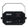 Effet LED 3-in-1 ADJ DISC Stinger Star : trois effets lumineux en un, DMX, batterie longue durée, idéal pour clubs, soirées et événements professionnels.