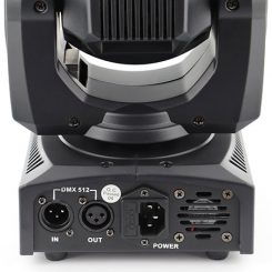 Le BoomTone DJ Maxi Spot 30 est un spot LED DJ compact avec anneau RGB, Spot + Wash, idéal pour DJ, clubs et événements lumineux.