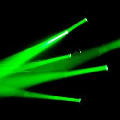 Découvrez la lyre Spot LED DJ BoomTone DJ Maxi Spot 60 : 60 W, anneau LED RGB, effets Spot + Wash, idéale pour DJ, clubs et événements.