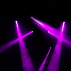 Découvrez la lyre Spot LED DJ BoomTone DJ Maxi Spot 60 : 60 W, anneau LED RGB, effets Spot + Wash, idéale pour DJ, clubs et événements.