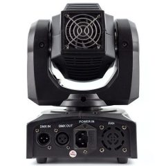 Découvrez la lyre Spot LED DJ BoomTone DJ Maxi Spot 60 : 60 W, anneau LED RGB, effets Spot + Wash, idéale pour DJ, clubs et événements.