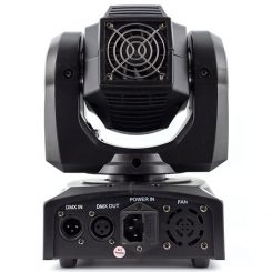 Découvrez la lyre Spot LED DJ BoomTone DJ Maxi Spot 60 : 60 W, anneau LED RGB, effets Spot + Wash, idéale pour DJ, clubs et événements.