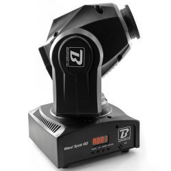Découvrez la lyre Spot LED DJ BoomTone DJ Maxi Spot 60 : 60 W, anneau LED RGB, effets Spot + Wash, idéale pour DJ, clubs et événements.