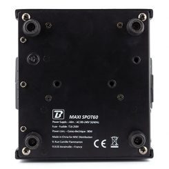 Découvrez la lyre Spot LED DJ BoomTone DJ Maxi Spot 60 : 60 W, anneau LED RGB, effets Spot + Wash, idéale pour DJ, clubs et événements.