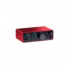Focusrite Scarlett Solo 4th Gen - 2 in 2 out - USB-C