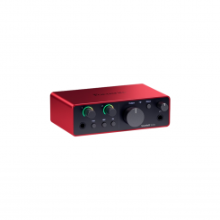 Focusrite Scarlett Solo 4th Gen - 2 in 2 out - USB-C