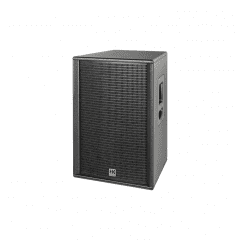 L’enceinte active HK 112 offre 1200W de puissance, un woofer de 12", un DSP avancé et un son clair et puissant pour vos événements.