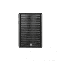 L’enceinte active HK 112 offre 1200W de puissance, un woofer de 12