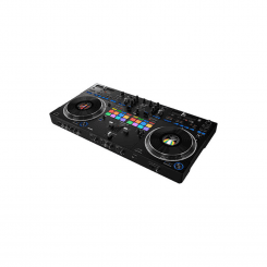 Le DDJ-REV7 est un contrôleur haut de gamme conçu pour les DJ qui souhaitent mixer et scratcher