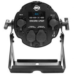 Découvrez le projecteur PAR LED compact ADJ Encore LP5 IP, IP65, 5 LEDs RGBL, flux de 771 lumens, parfait pour scènes, captations et événements extérieurs.