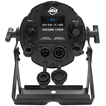 Découvrez le projecteur PAR LED compact ADJ Encore LP5 IP, IP65, 5 LEDs RGBL, flux de 771 lumens, parfait pour scènes, captations et événements extérieurs.