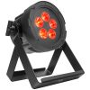 Découvrez le projecteur PAR LED compact ADJ Encore LP5 IP, IP65, 5 LEDs RGBL, flux de 771 lumens, parfait pour scènes, captations et événements extérieurs.