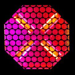 ADJ Vintage X, projecteur LED vintage avec effet blinder 2000K et fond RGB, contrôle DMX/Bluetooth, idéal pour concerts et scénographies.