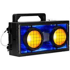 Projecteur LED IP65 ADJ Encore DBX, blinder et stroboscope 11 400 lumens. Puissant, polyvalent et robuste pour festivals, concerts et installations.