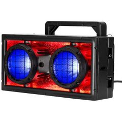 Projecteur LED IP65 ADJ Encore DBX, blinder et stroboscope 11 400 lumens. Puissant, polyvalent et robuste pour festivals, concerts et installations.