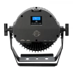 ADJ Encore LP18 IP, projecteur LED extérieur puissant, 18 LEDs RGBL 20 W, 7300 lumens, IP65, idéal pour concerts, captations TV et événements live.