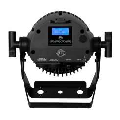 ADJ Encore LP7 IP, projecteur PAR LED polyvalent IP65, 7 LEDs RGBL 20 W, 2500 lumens, idéal pour scènes, captations vidéo et événements extérieurs.