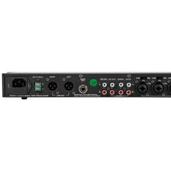 Le MX632 BT mixeur rackable offre 6 canaux, Bluetooth, XLR et alimentation fantôme. Compact et pro, idéal bars, conférences et installations fixes.