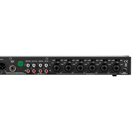 Le MX632 BT mixeur rackable offre 6 canaux, Bluetooth, XLR et alimentation fantôme. Compact et pro, idéal bars, conférences et installations fixes.