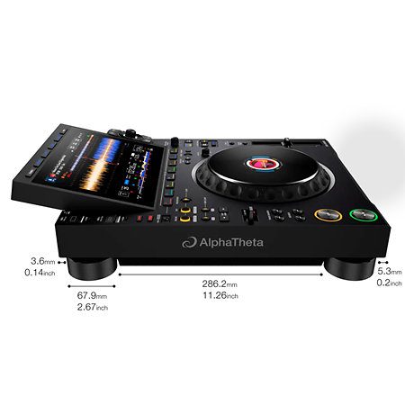 Le CDJ-3000X Pioneer DJ repousse les limites du mix avec Wi-Fi intégré, CloudDirectPlay, écran tactile 10,1″ et DAC ESS 96 kHz/24 bits.