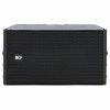 RCF HDL 10-A, module line array actif 700 W avec DSP et FiRPHASE, idéal pour concerts, DJ et événements professionnels de taille moyenne.