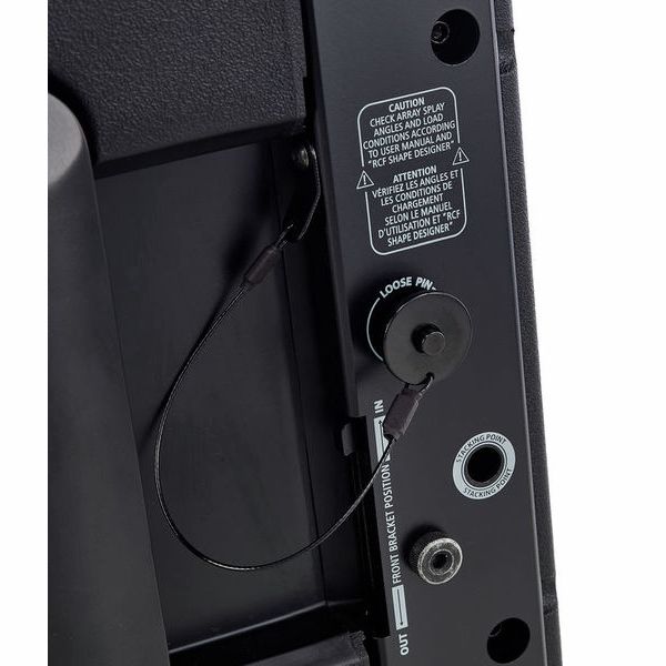 RCF HDL 10-A, module line array actif 700 W avec DSP et FiRPHASE, idéal pour concerts, DJ et événements professionnels de taille moyenne.