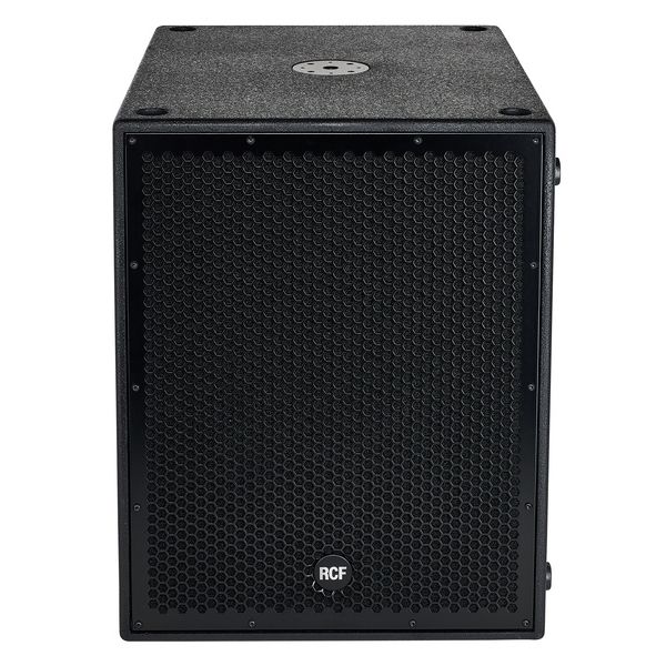 RCF SUB 8004-AS, caisson de basses actif 18" 1250 W RMS, idéal pour systèmes line array HDL, concerts, DJ sets et événements professionnels.