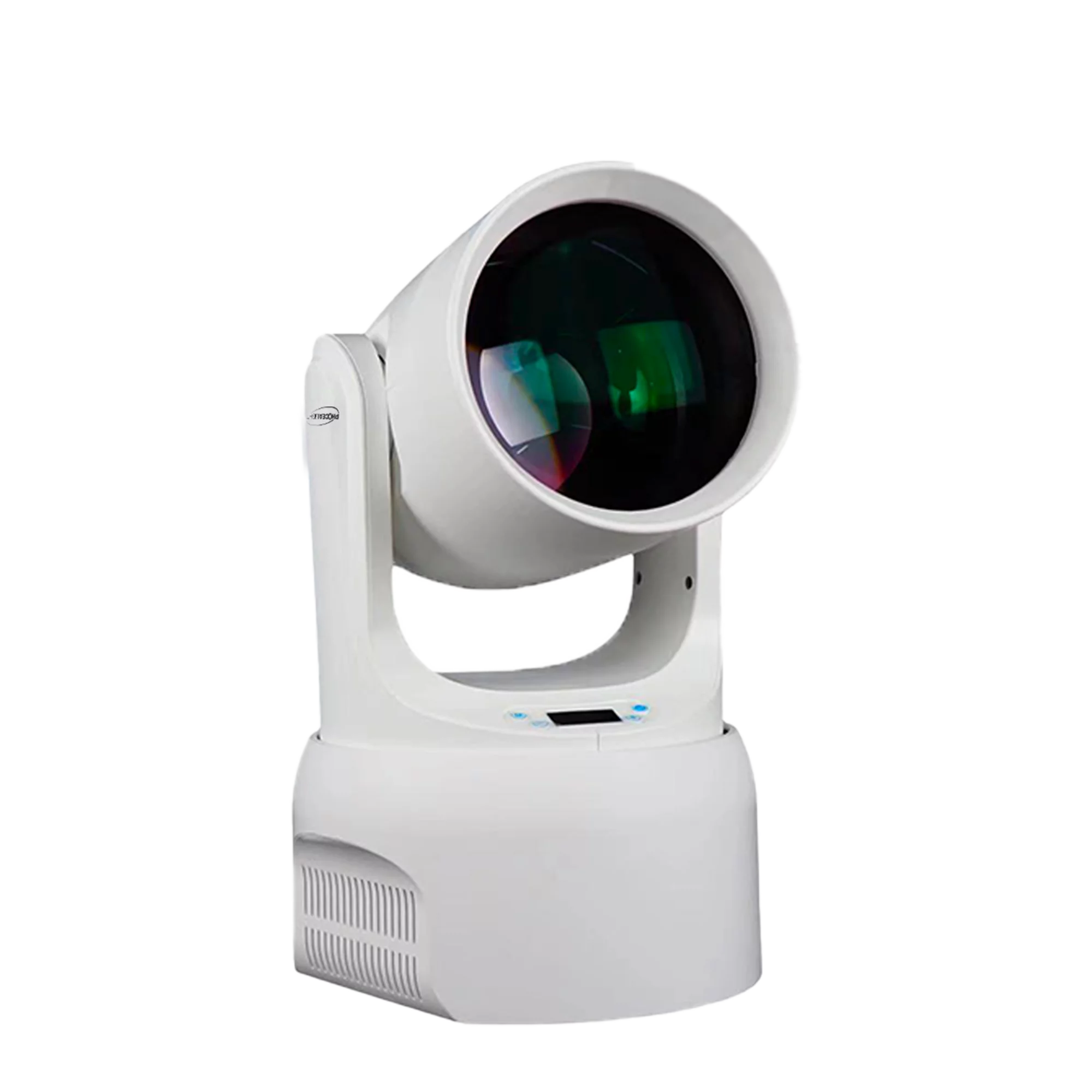 La Lyre AREA BEAM 180W est une lyre LED compacte, puissante, avec gobos, prismes et contrôle DMX 512. Idéale pour DJ, bars et installations à plafond bas.