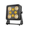 ARCHI COB 240W IP65 blanc chaud et ambre. Projecteur LED architectural extérieur, DMX512 et RDM, résistant pluie et températures extrêmes.