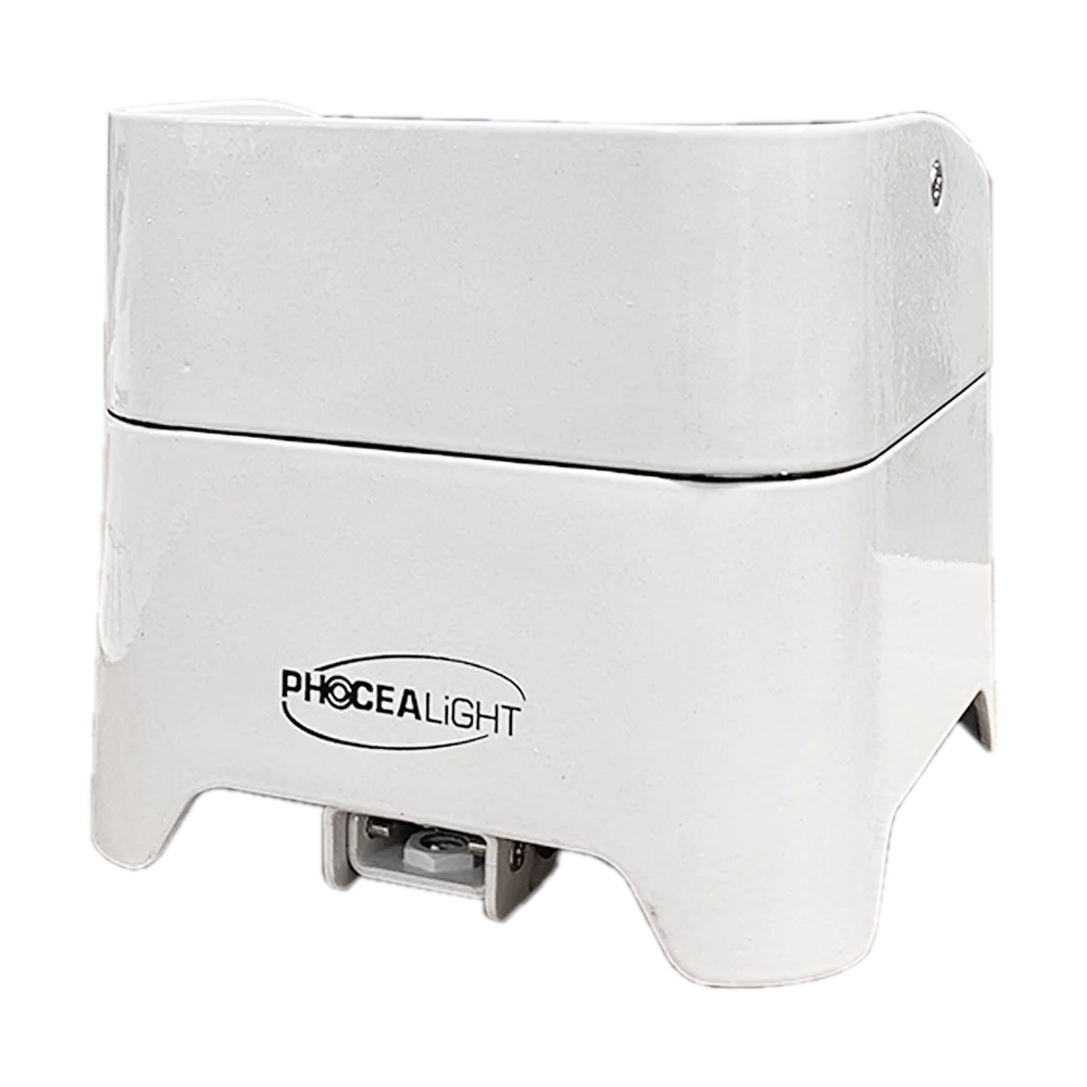 Box 4 IP LED Batterie 4x18W RGBWA+UV, autonomie jusqu’à 20h, IP65. Idéal DJ, scènes, terrasses et événements intérieurs/extérieur.