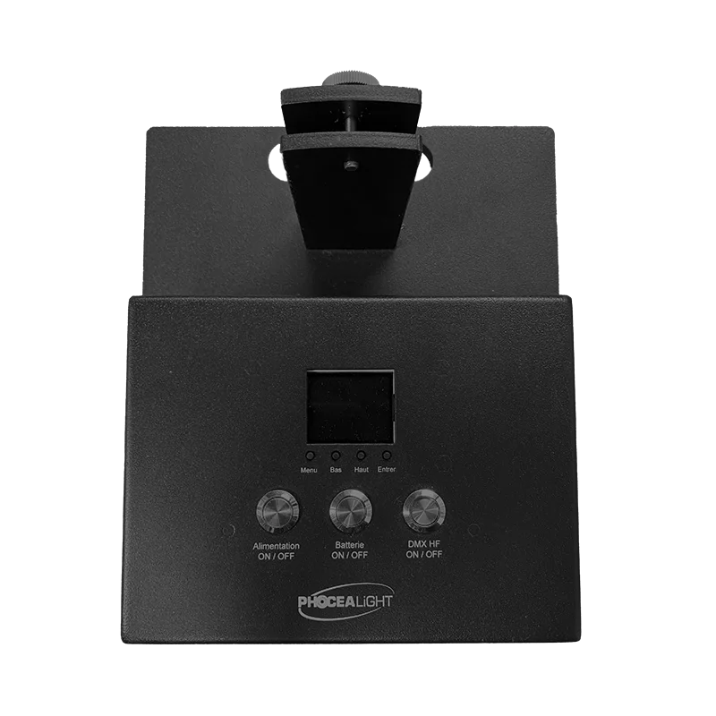 LumiLED 6 colonne LED batterie 2,20 m RGBWA+UV. Autonomie 20h, contrôle DMX et Wi-Fi. Idéal scènes, buffets et éclairage d’ambiance.