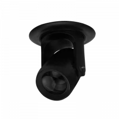 La Lyre AREA BEAM 100W LED compacte, puissante, avec gobos, prismes 18 facettes et contrôle DMX 512. Parfaite pour DJ, bars et installations à plafond bas.