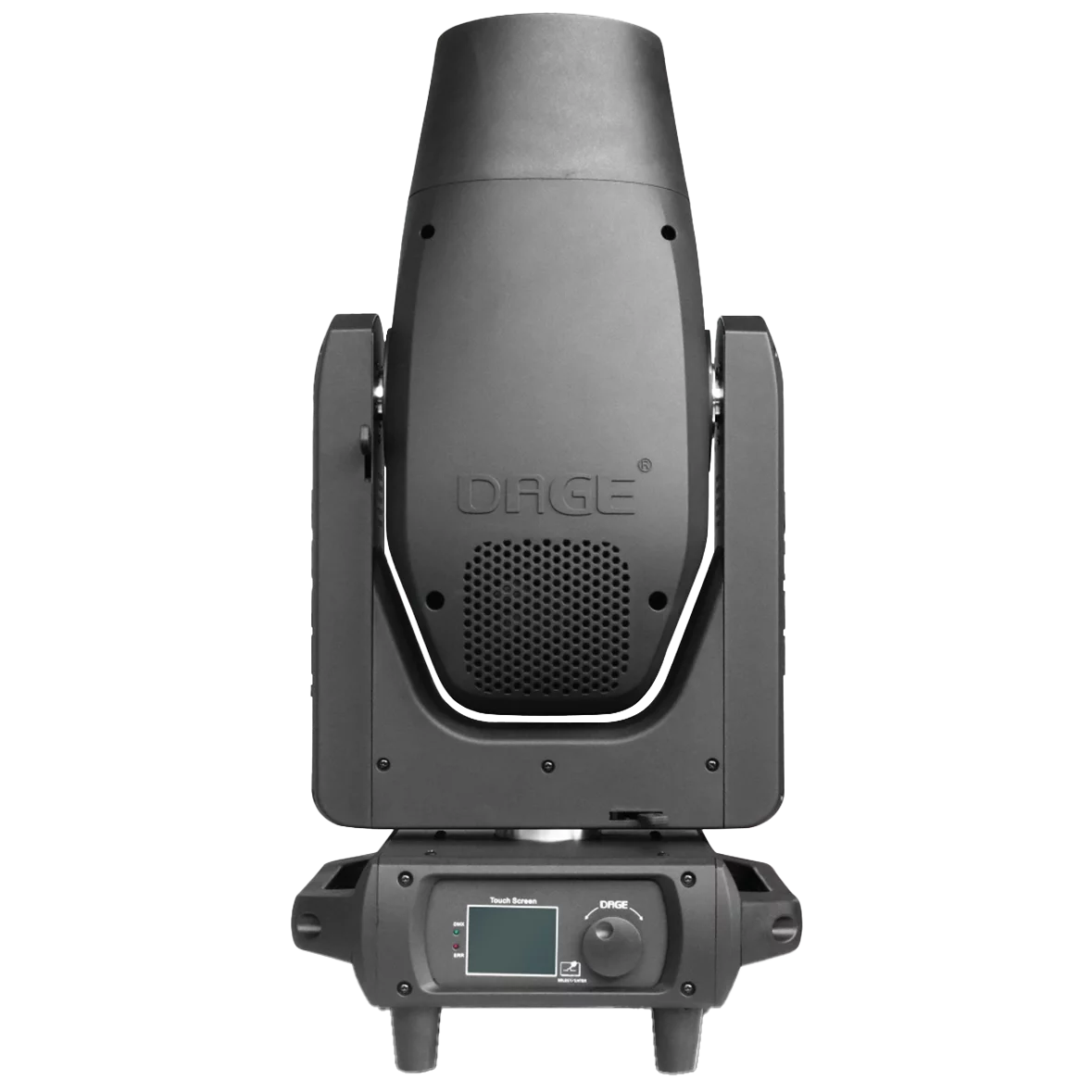 Lyre hybride Lyre DAGE 3en1 20R 480W CTO Beam, Spot & Wash avec CMY, 3 roues de gobos et prismes. Puissance et précision pour événements professionnels.