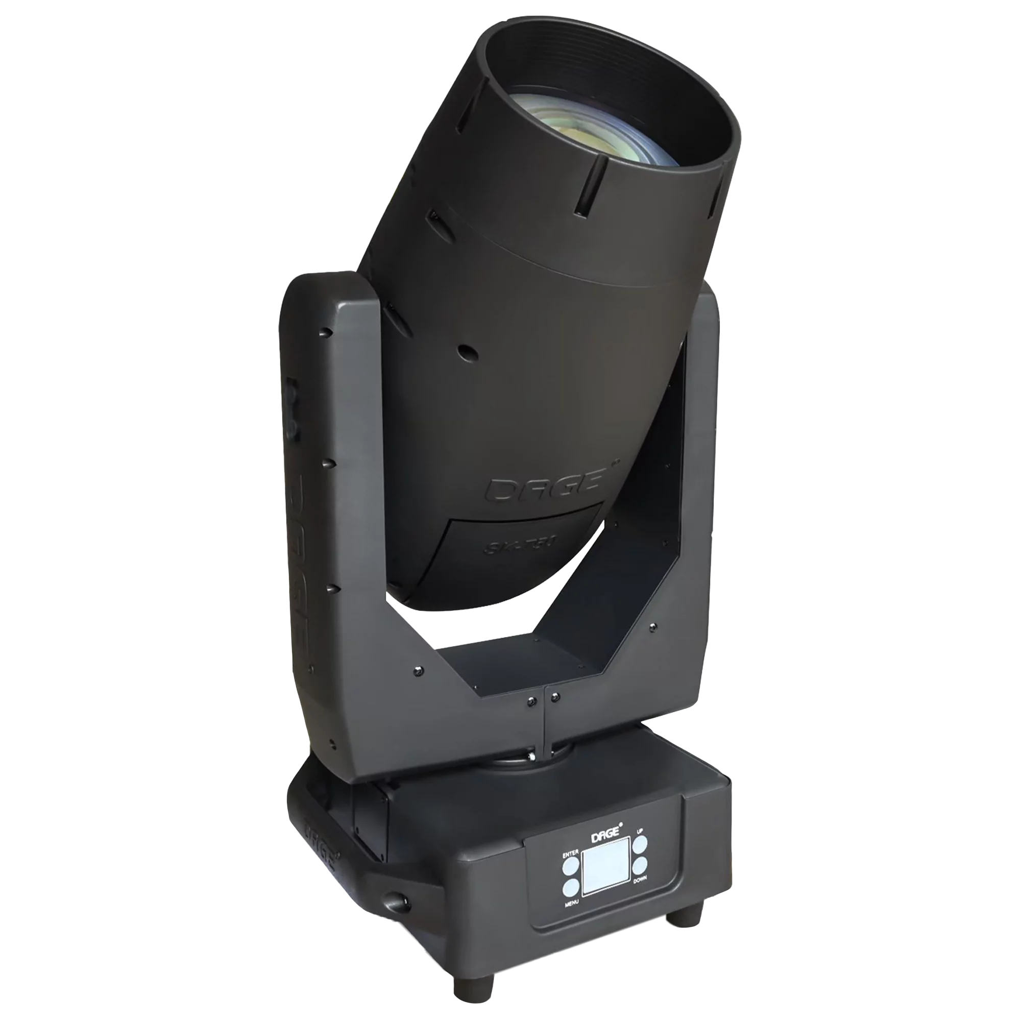 Lyre professionnelle DAGE SK750 BSW IP 3-en-1, 420W, Beam, Spot & Wash, CMY + CTO, prismes et gobos. Étanche IP65 pour spectacles intérieurs et extérieurs.