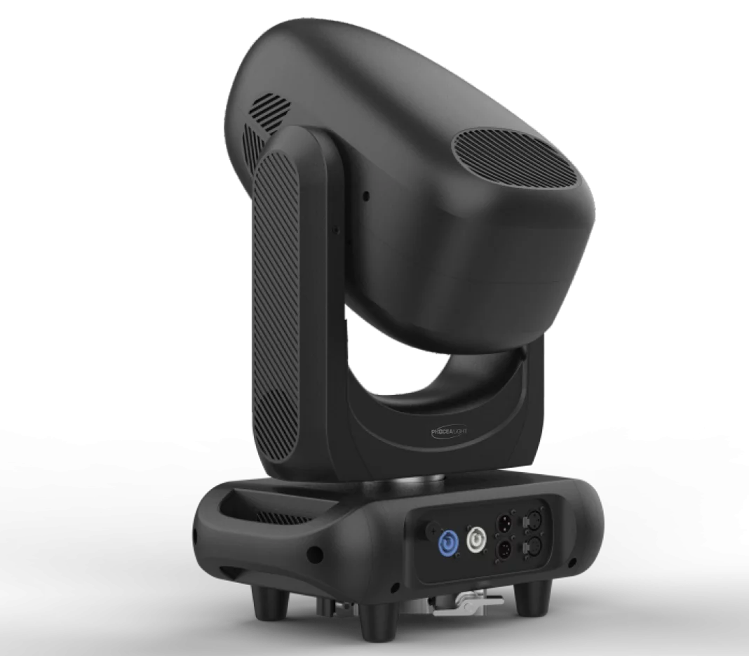 Lyre LED Fusion 250W 3-en-1 Beam, Spot & Wash pour effets lumineux puissants, précis et polyvalents en intérieur ou extérieur.