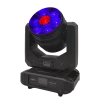Lyre Pro WASH 7x40W B-Eye RGBW 4en1 avec zoom 3,5°-45°, effet wash et beam, contrôle DMX. Compacte et puissante pour scènes et DJ.